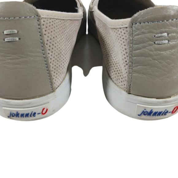 S2428 GUC $128 Johnnie-O Stealth Suede Sneakers size 9M - Picture 11 of 11